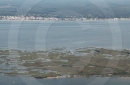 Lîle aux oiseaux, la Teste-de-Buch vue du ciel