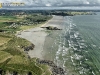 Ty an Quer plage vue du ciel, Finistère