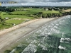 Plage de Trezmalaouen vue du ciel, Kerlaz, Finistère