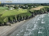 Plage de Trezmalaouen vue du ciel, Kerlaz, Finistère