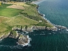 Pointe de Trefeuntec vue du ciel, Finistère