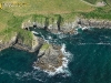 Pointe de Trefeuntec vue du ciel, Finistère