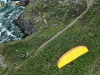 Parapente vu du ciel  Beg ar Véchen , Finistère