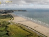 Plage de Pentrez vue du ciel , Finistère