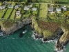 Route des Falaises, Pentrez vue du ciel, Finistère