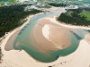 Anse du Veillon vue du ciel