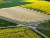 Photo aérienne champs Longeville-sur-Mer en Vendée