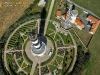 Photo aérienne du phare de Chassiron, île d'Oléron