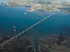 Pont de l'île d'Oléron vue du ciel