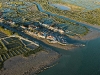 Port ostréicole de Marennes vue du ciel