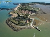 Fort de la Rade, île d'Aix vue du ciel