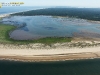 Baie de Bonne Anse La Palmyre vue du ciel