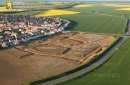 Construction les 3 Moulins Ablis vue du ciel