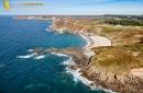 Littoral du Cap Frehe  vue du ciel