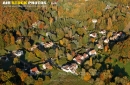 Le Val-Saint-Germain vue du ciel en Automne