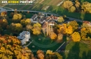 Bruyères-le-Châtel vue du ciel en Automne