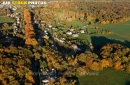 Angervilliers vue du ciel en automne