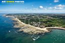 Saint-Pierre-d'Oléron vue du ciel