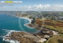 Lampaul-Plouarzel , Bretagne Finistère vue du ciel