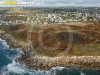 Lampaul-Plouarzel , Bretagne Finistère vue du ciel