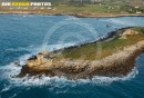 Landunvez, Pointe de Beg an Tour vue du ciel