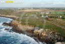 Pointe de Landunvez  vue du ciel