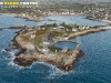 Presqu'île du Vivier, Landunvez vue du ciel