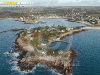 Presqu'île du Vivier, Landunvez vue du ciel