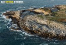 Lanildut , Bretagne Finistère vue du ciel