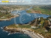 Ber ar Groaz et Lanidut , Bretagne Finistère vue du ciel