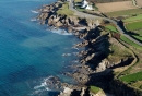 Pointe de penzer , Le Conquet vue du ciel