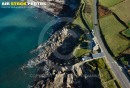 Le conquet Porz Liogan, Bretagne Finistère vue du ciel