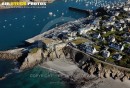 Le conquet , Bretagne Finistère vue du ciel