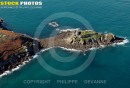 Fort de l'Îlette de Kermorvan,  Le conquet vue du ciel