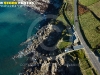 Le conquet Porz Liogan, Bretagne Finistère vue du ciel