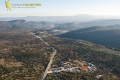 La vallée de St Ambroix vue du ciel