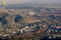 Saint-Ambroix, Les cévènnes vue du ciel