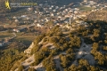 Rousson le Castelas , le Gard vue du ciel