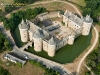 Château de Suscinio vue du ciel