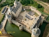 Château de Suscinio vue du ciel