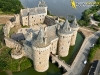 Château de Suscinio vue du ciel