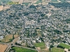 Cité médiévale de Guérande vue du ciel