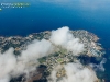 Photo aérienne au dessus des nuages de Piriac-sur-Mer