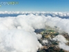 Vol au dessus des nuages de Bretagne