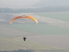 vue aérienne en paramoteur