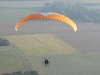 vue aérienne en paramoteur