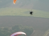 vue aérienne en paramoteur