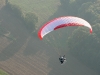 vue aérienne en paramoteur