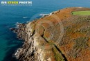 Plouarzel , Bretagne Finistère vue du ciel