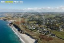 Plouarzel , Bretagne Finistère vue du ciel